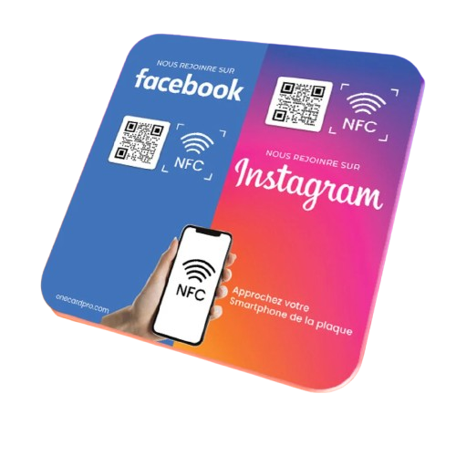 Plaque_ Facebook et Instagram