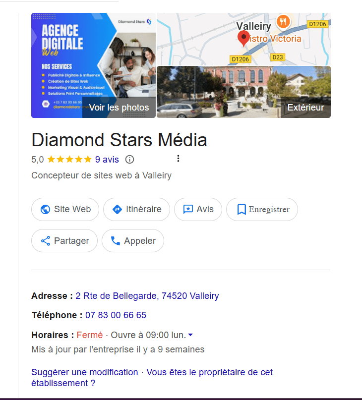 Référencement Google local